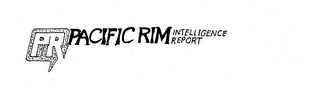 PACIFIC RIM INTELLIGENCE REPORT PR logo