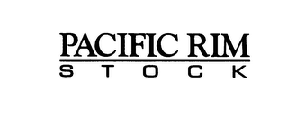 PACIFIC RIM STOCK logo