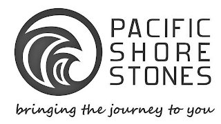 PACIFIC SHORE STONES BRINGING THE JOURNEY TO YOU logo