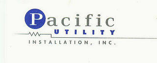 PACIFIC UTILITY INSTALLATION, INC. logo