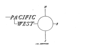 PACIFIC WEST I.D. SERVICES logo