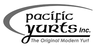 PACIFIC YURTS INC. THE ORIGINAL MODERN YURT logo