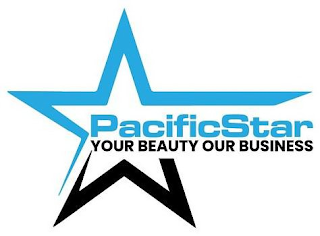PACIFICSTAR YOUR BEAUTY OUR BUSINESS logo