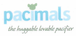 PACIMALS THE HUGGABLE LOVEABLE PACIFIER logo