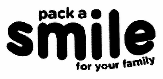 PACK A SMILE FOR YOUR FAMILY logo