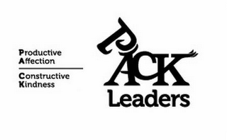 PACK LEADERS PRODUCTIVE AFFECTION CONSTRUCTIVE KINDNESS logo