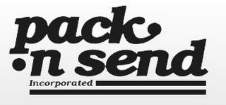 PACK ·N SEND INCORPORATED logo