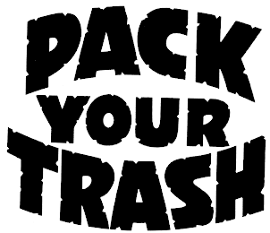 PACK YOUR TRASH logo