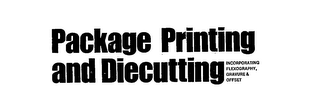 PACKAGE PRINTING AND DIECUTTING logo