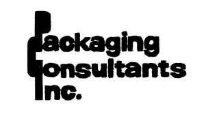 PACKAGING CONSULTANTS INC. logo