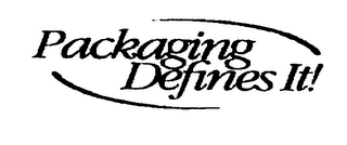 PACKAGING DEFINES IT! logo