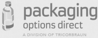 PACKAGING OPTIONS DIRECT  A DIVISION OF TRICORBRAUN logo