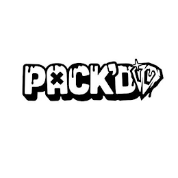 PACK'D X logo