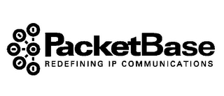PACKETBASE REDEFINING IP COMMUNICATIONS logo