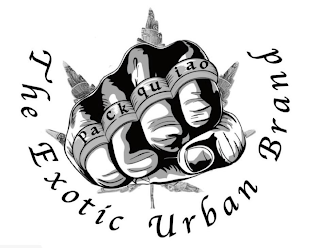 PACKQUIAO THE EXOTIC URBAN BRAND logo
