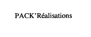 PACK'REALISATIONS logo