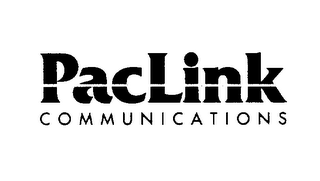 PACLINK COMMUNICATIONS logo