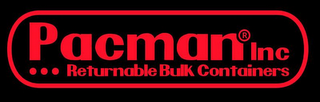PACMAN INC, RETURNABLE BULK CONTAINERS logo