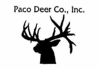PACO DEER CO., INC. logo