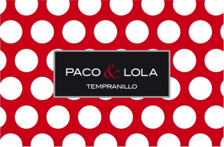 PACO & LOLA TEMPRANILLO logo