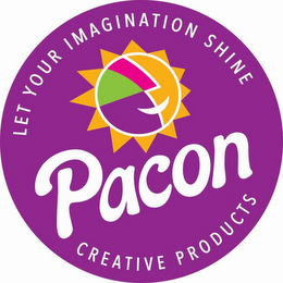 PACON CREATIVE PRODUCTS LET YOUR IMAGINATION SHINE logo