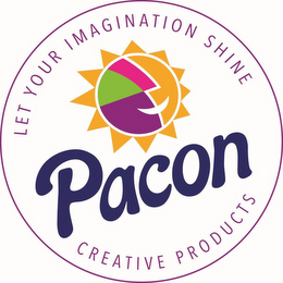 PACON CREATIVE PRODUCTS LET YOUR IMAGINATION SHINE logo