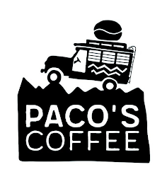 PACO'S COFFEE logo