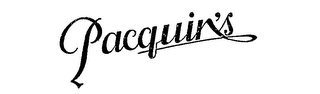 PACQUIN'S logo