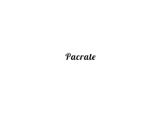 PACRATE logo