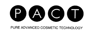 PACT PURE ADVANCED COSMETIC TECHNOLOGY logo
