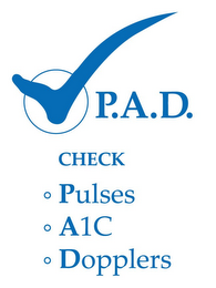 P.A.D. CHECK ·PULSES ·A1C ·DOPPLERS logo