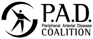 P.A.D. PERIPHERAL ARTERIAL DISEASE COALITION logo