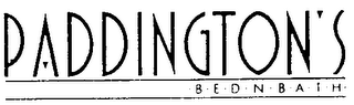 PADDINGTON'S BED'N BATH logo