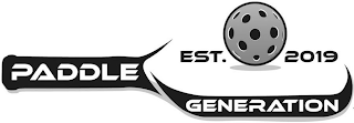 PADDLE GENERATION EST. 2019 logo