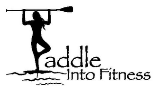 PADDLE INTO FITNESS logo