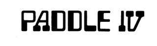 PADDLE IV logo