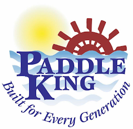 PADDLE KING BUILT FOR EVERY GENERATION logo