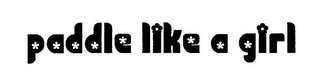 PADDLE LIKE A GIRL logo