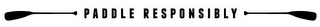 PADDLE RESPONSIBLY logo