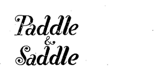 PADDLE & SADDLE logo