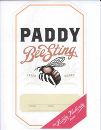 PADDY BEE STING IRISH HONEY THE PADDY FLAHERTY BRAND logo