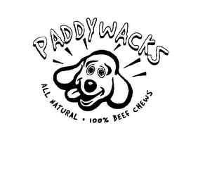 PADDYWACKS ALL NATURAL 100% BEEF CHEWS logo