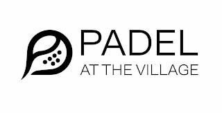 PADEL AT THE VILLAGE logo