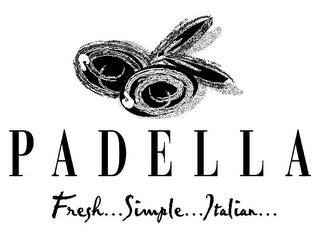 PADELLA FRESH...SIMPLE...ITALIAN... logo