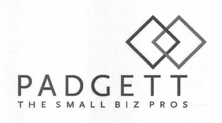 PADGETT THE SMALL BIZ PROS logo