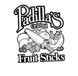 PADILLA'S ORIGINAL FRUIT STICKS logo