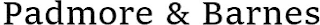 PADMORE & BARNES logo