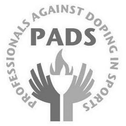 PADS PROFESSIONALS AGAINST DOPING IN SPORTS logo