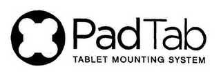 PADTAB TABLET MOUNTING SYSTEM logo