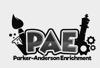 PAE PARKER-ANDERSON ENRICHMENT logo